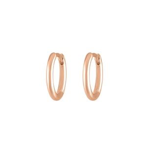 Maison Miru Rose Gold Huggie Hoops